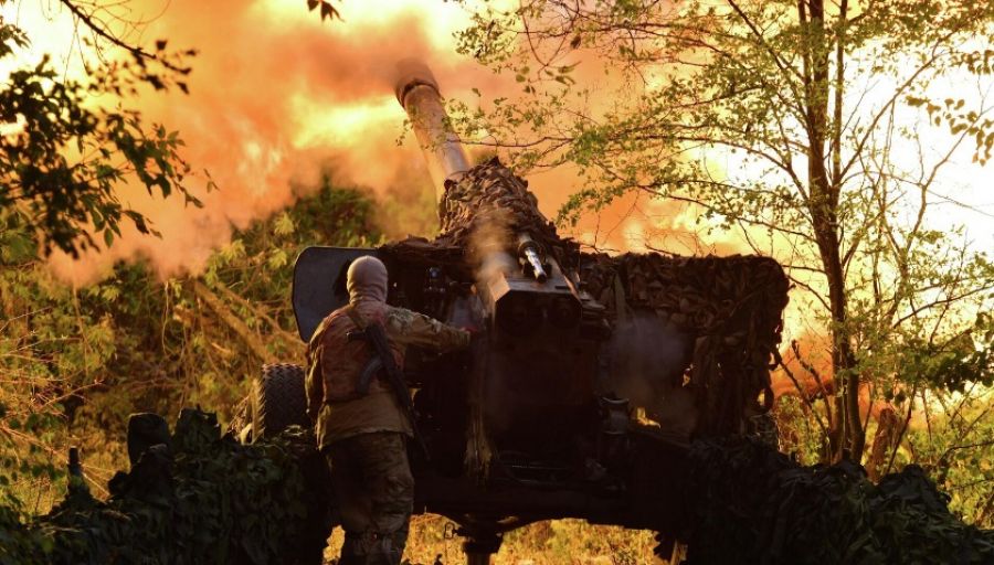 RusVesna: Артиллерия НМ ЛНР уничтожает ВС Украины на Лисичанском направлении