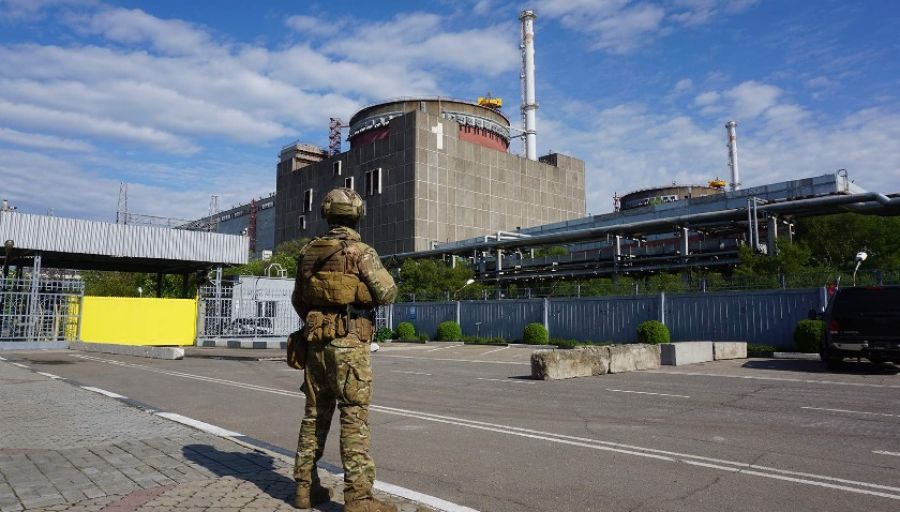 МК: Украинские войска атаковали Запорожскую АЭС 11 снарядами