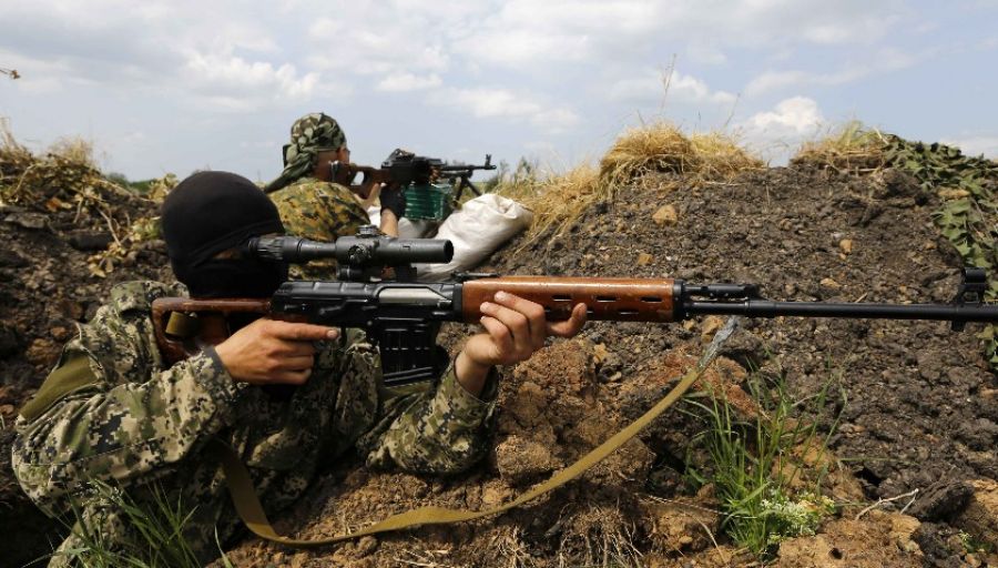 РВ: Снайпер 6-го тербата 1-го армейского корпуса ДНР уничтожает танки ВС Украины