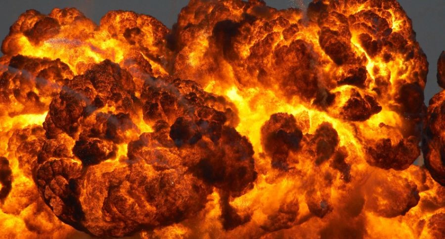 РВ: В Херсоне вспыхнул мощнейший пожар в здании СИЗО