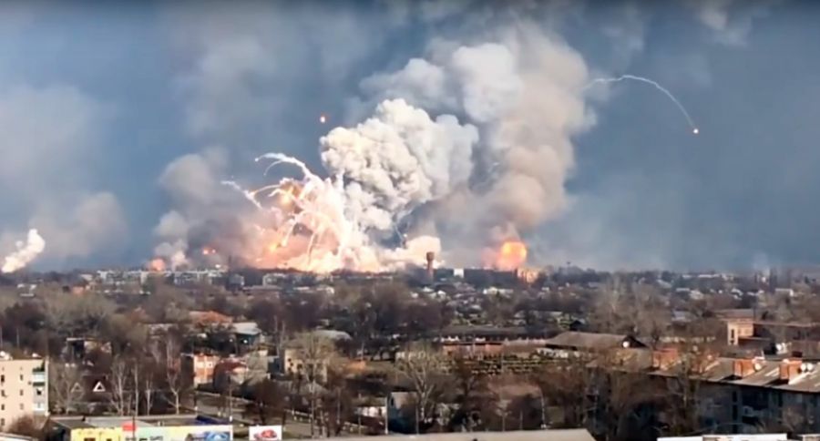 МК: По всей территории Украины прогремели мощные взрывы
