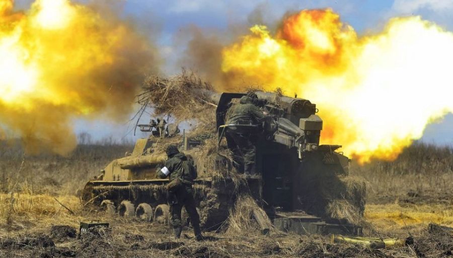 РВ: Артиллеристы НМ ДНР громят украинских боевиков снарядами "Краснополь"