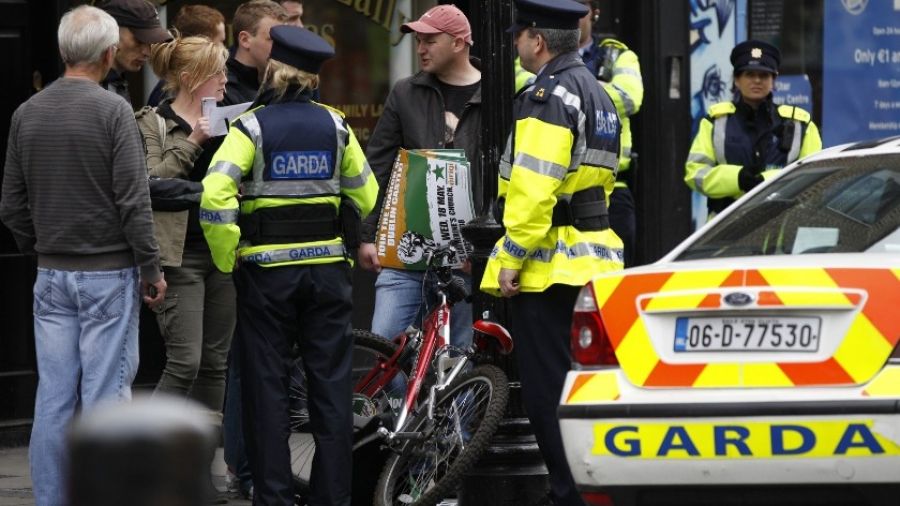 Полицейские арестовали 34 человека после беспорядков в Дублине
