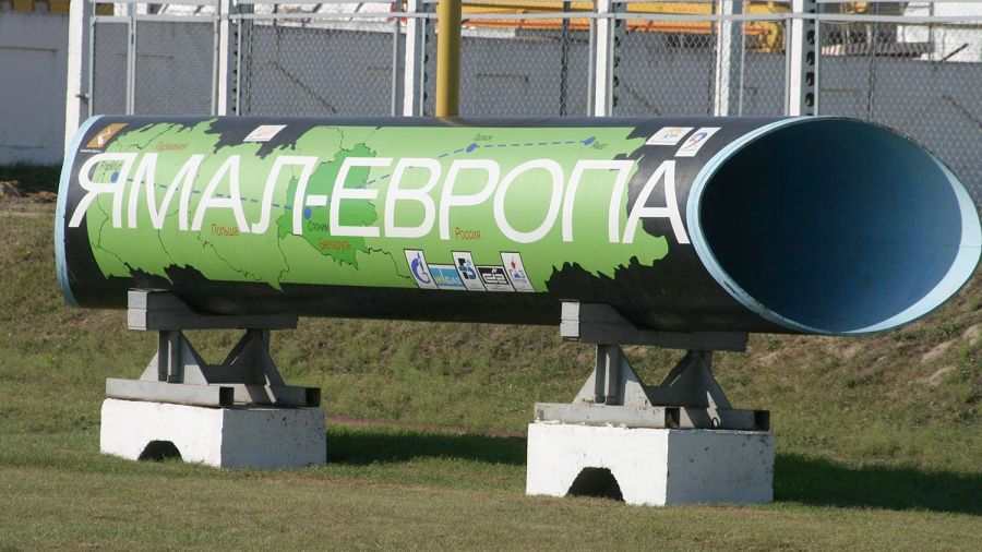 Транзит газа по трубопроводу «Ямал-Европа» в Германию увеличился вдвое