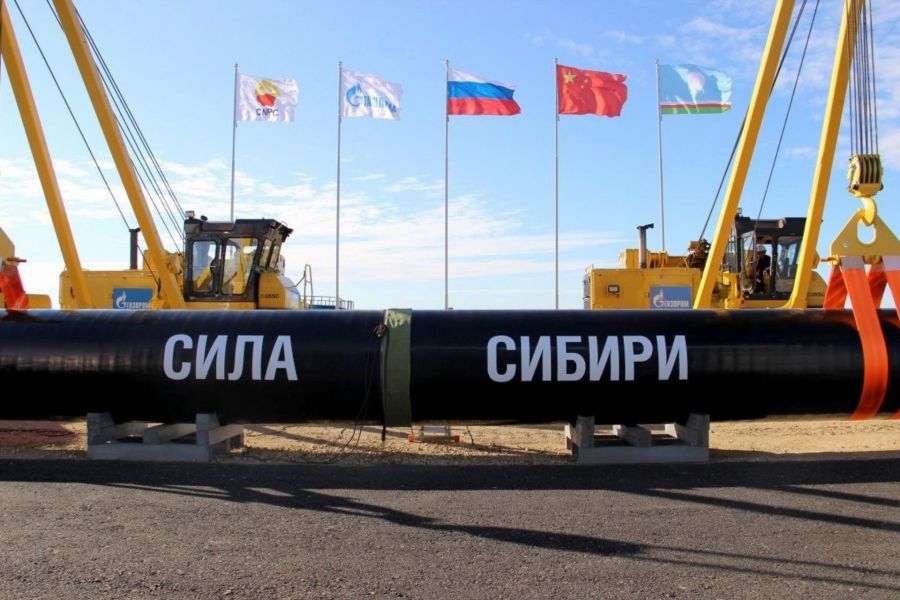 Поставки по газопроводу «Сила Сибири» в Китай достигли нового рекорда