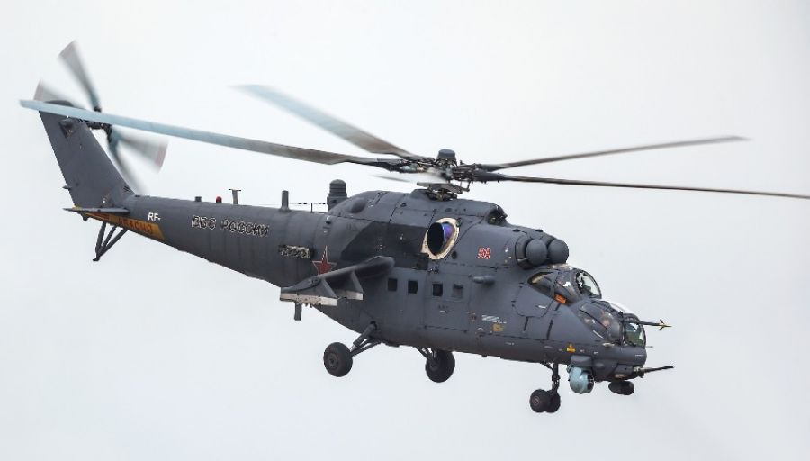 Пилот боевого вертолета Ми-35 ВКС РФ рассказал о технике ухода от украинских систем ПВО