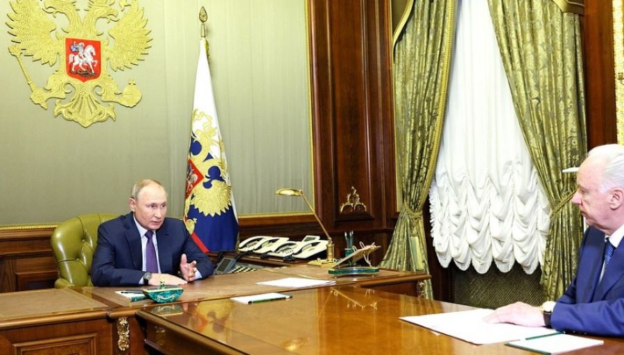 Владимир Путин провел встречу с главой СК РФ Александром Бастрыкиным по вопросу Крымского моста