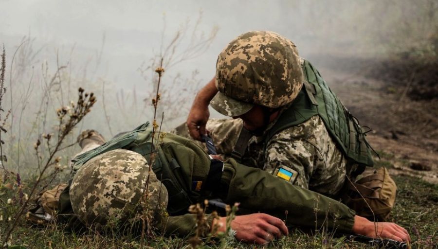 РВ: Спецназ морской пехоты показал ликвидированных военных ВСУ в боях за Первомайское