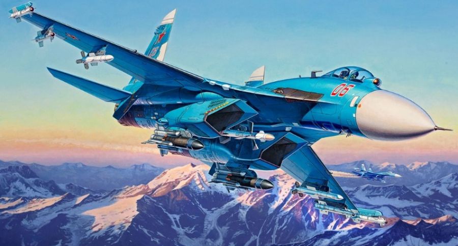 СП: Су-57 крушит ВВС Украины - Су-27 Зеленского был разгромлен секретной ракетой ВС РФ. Пентагон боится давать Киеву F-16
