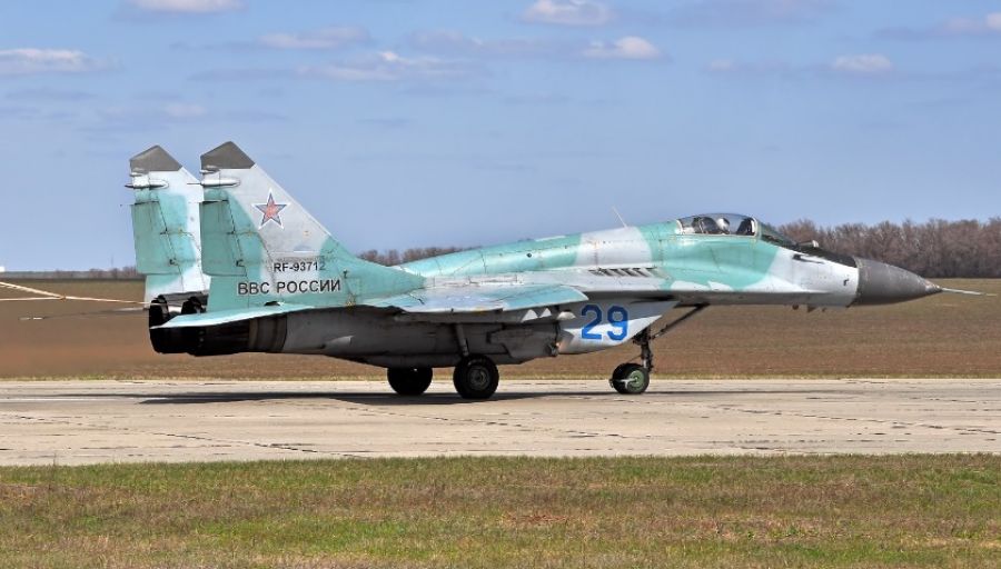 Украинская разведка «потеряла» истребители ВКС России МиГ-29 на военных аэродромах