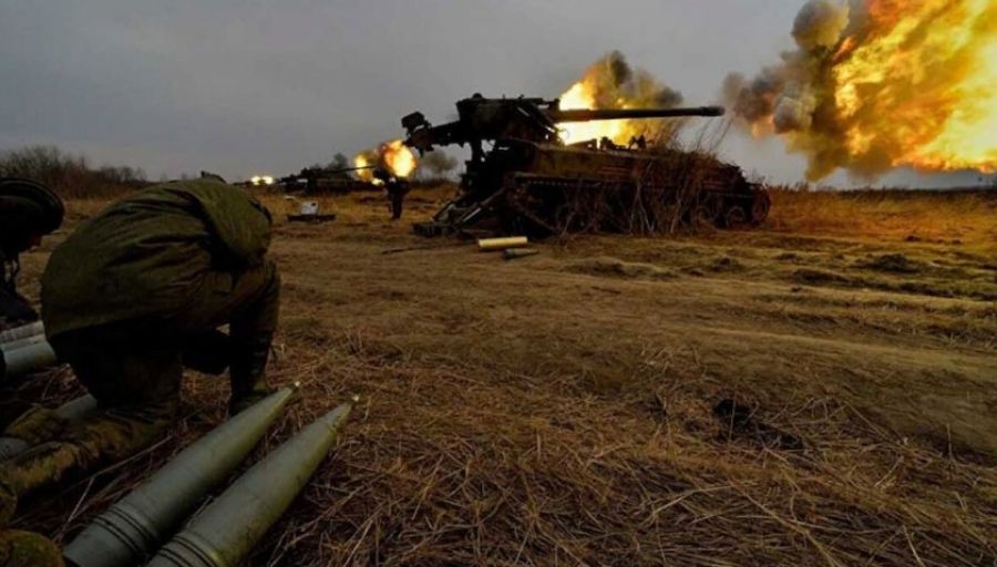 РВ: Бойцы группировки "Отважные" ВС РФ бьют врага на Соледарском направлении