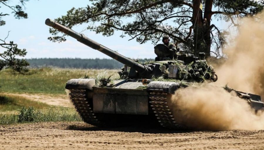 В Сети опубликовано видео, на котором танковый батальон «Казань» разнес укрепления ВСУ