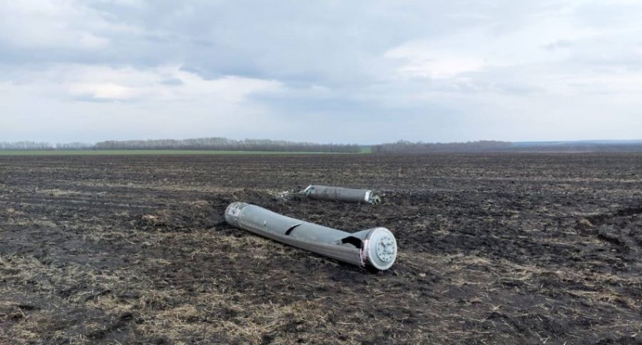 В Белгородской области упали обломки американской высокоскоростной ракеты AGM-88 HARM