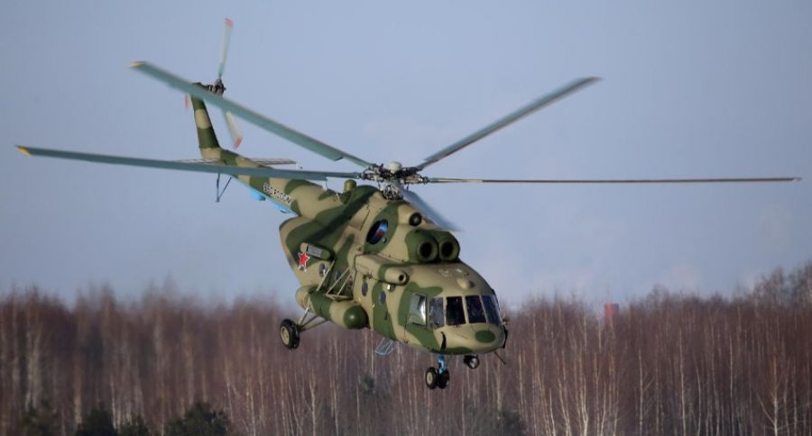ВР: В Донбассе были сбиты два вертолёта, один оказался бортом российской ЧВК