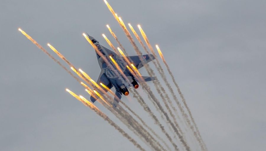 Дрон-камикадзе «Герань-2» ВС РФ и заставил упасть истребитель МиГ-29 ВВС Украины