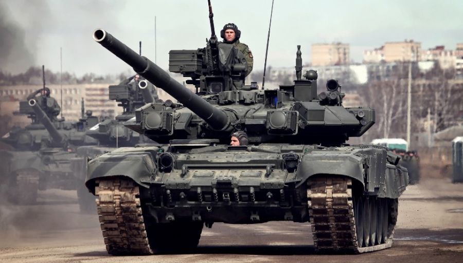 РВ поделилось видео мощного боя танкистов на южном фронте