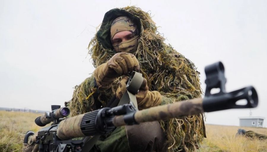 РИА Новости: Снайпер с позывным "Рубик" подбил БМП ВС Украины из крупнокалиберной винтовки