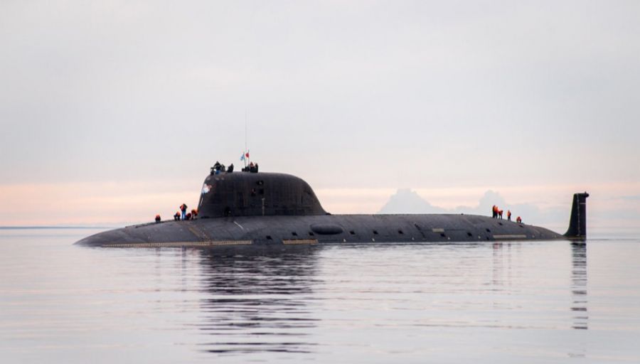 Разведка Украины обнаружила российскую многоцелевую АПЛ "Северодвинск" в Средиземном море