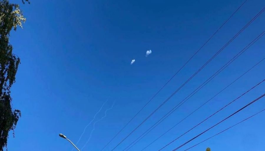 В небе над Белгородом прогремели взрывы, сработала система ПВО