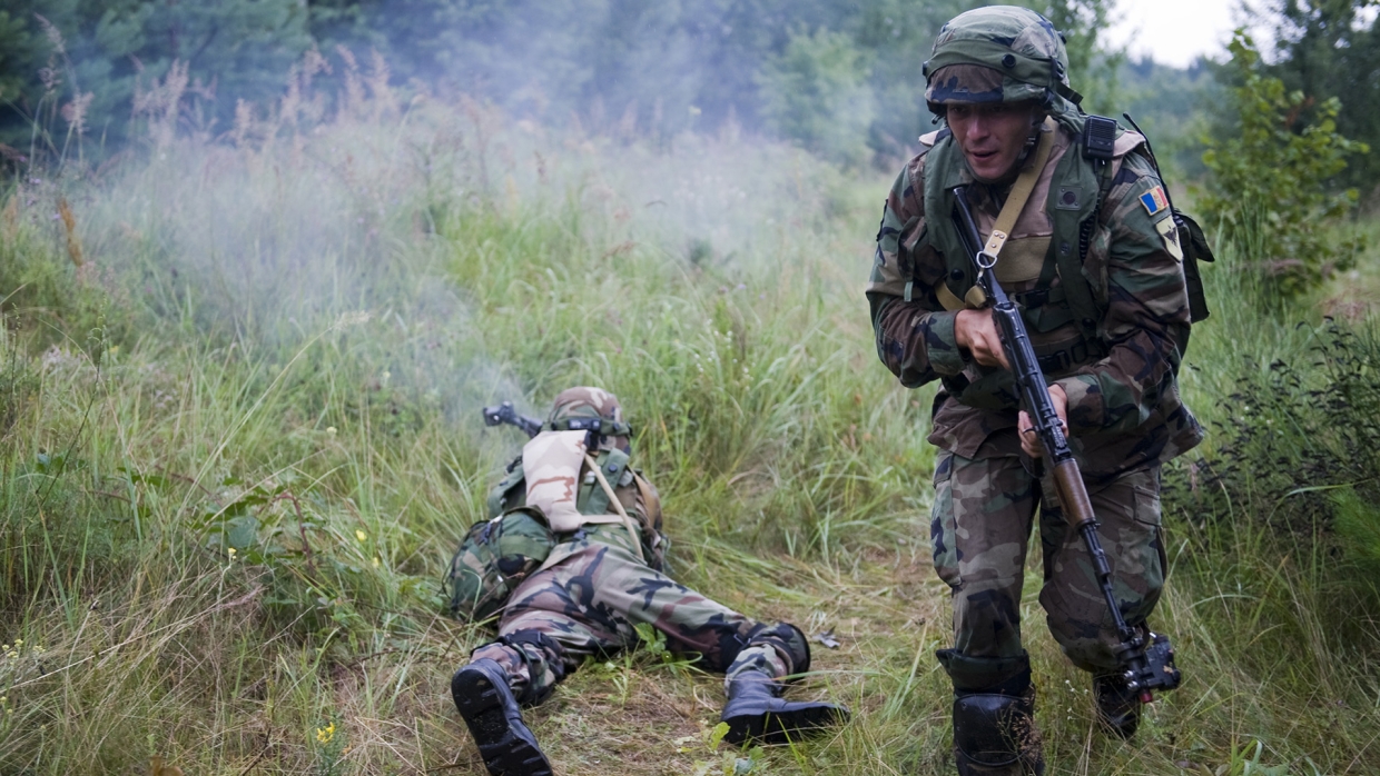 Военные учения в Молдавии. Источник: www.truthdig.com