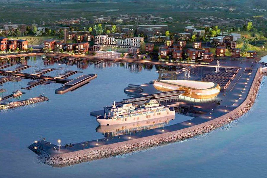 На достройку порта в Пионерском потратят еще 9,7 млрд рублей