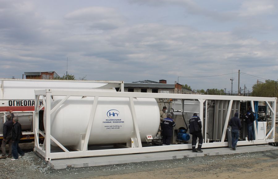 Криогенные газовые заправки откроют в Башкортостане