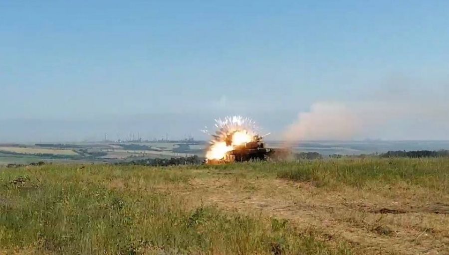 ВС РФ атаковали позиции ВСУ в Никополе и Очакове при помощи иранских БПЛА-камикадзе