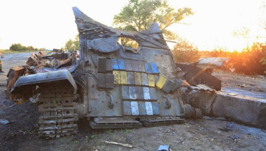 РВ: Бойцы ВДВ уничтожают польские танки Т-72М1 коптером Mavic в Херсонской области