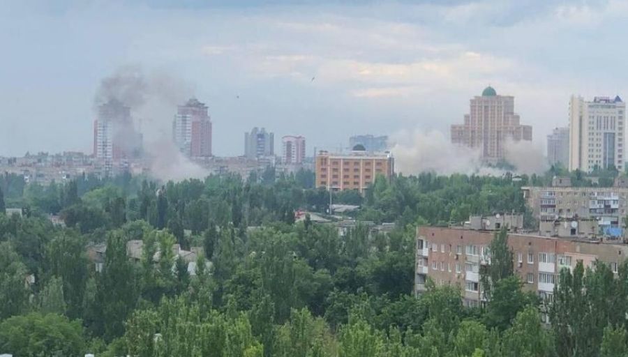 ВСУ нанесли ракетный удар по центральной площади Донецка снарядами НАТО