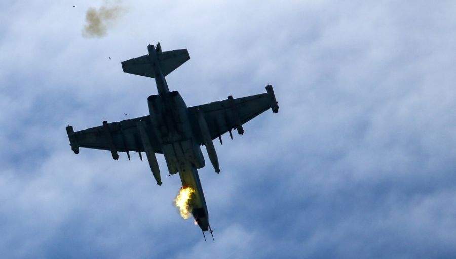 В небе над Харьковской областью ликвидирован истребитель семейства «Сухой» с помощью ПЗРК