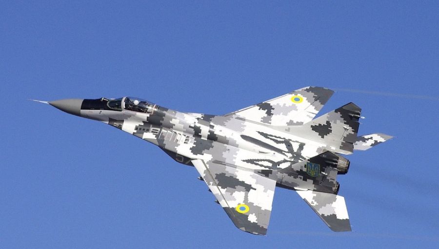 Над Николаевской областью замечена аномальная активность истребителей МиГ-29 ВВС Украины