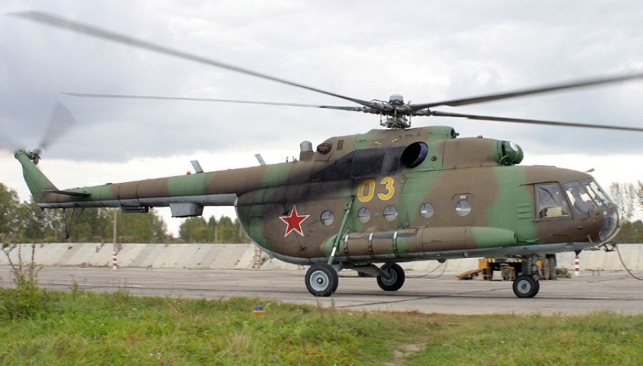 ЗРК «Бук» одним точным попаданием сбил боевой вертолёт Ми-8