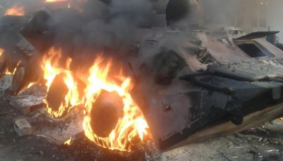 Военный ВС России об атаке ВС Украины под Херсоном: «Вырвало бочину БТР, как кусок бумаги»