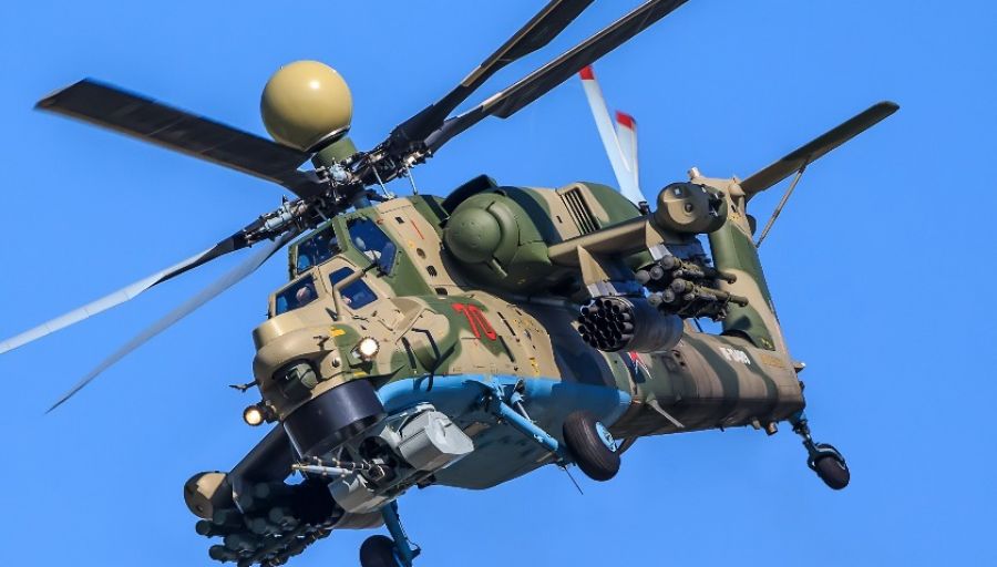 Ми-28 группировки «Отважных» разбомбили украинских боевиков во время переправы через реку