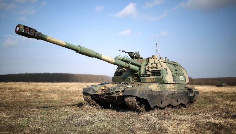 РВ: Армия России накрыла опорные пункты ВСУ из артиллерийских установок "Мста-С" и "Малка"