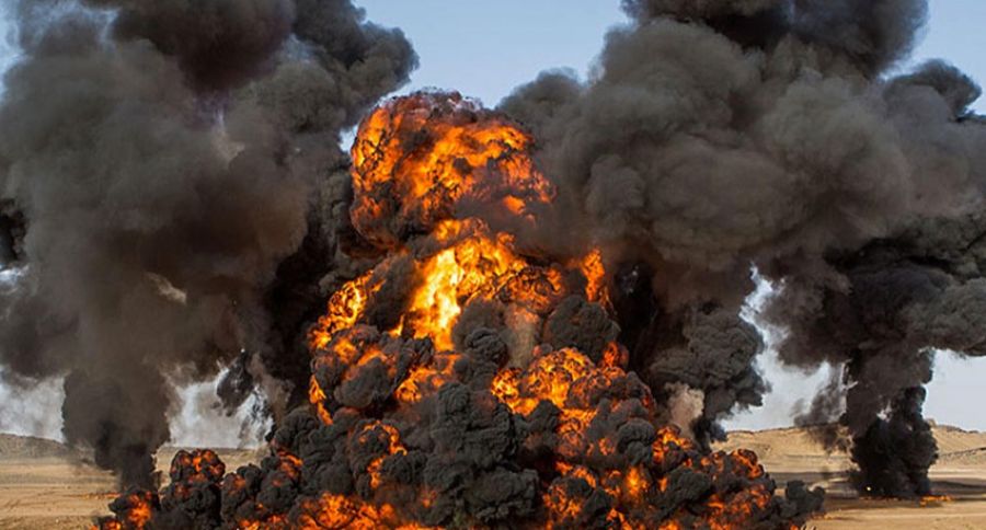 RusVesna: Огневое уничтожение переправы ВСУ на Херсонщине попало на видео