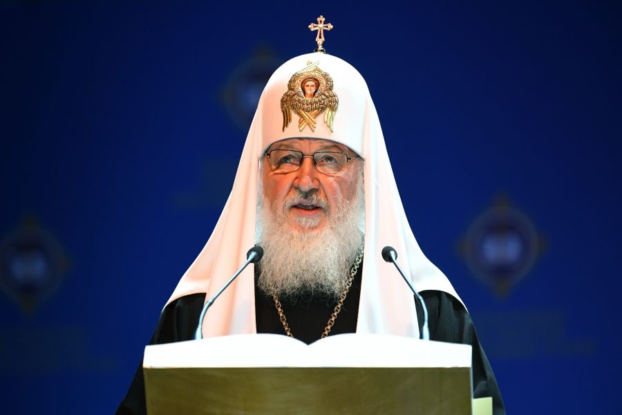 Патриарх Кирилл уверен, что духовное возрождение РФ зависит от заслуг «Газпрома»