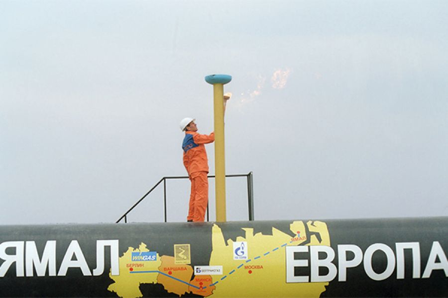 Поставки газа по газопроводу «Ямал-Европа» выросли в 2 раза